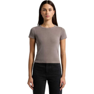 AS Colour Wo's Faded Organic Rib Tee | 4036