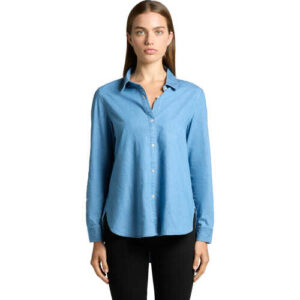 AS Colour Wo's Blue Denim Shirt | 4042