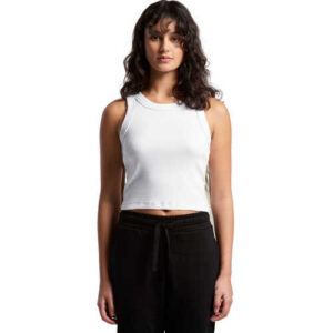 AS Colour Wo's Organic Rib Crop Tank | 4064G