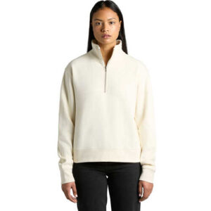 AS Colour Wo's Stencil Half Zip Crew | 4125